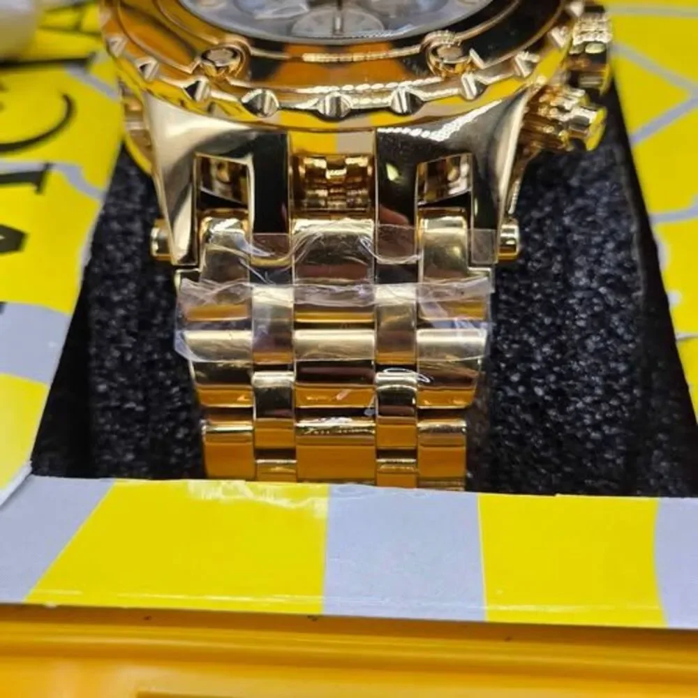 Invicta Subaqua Silver Dial Gold Ion-plated Men's Watch